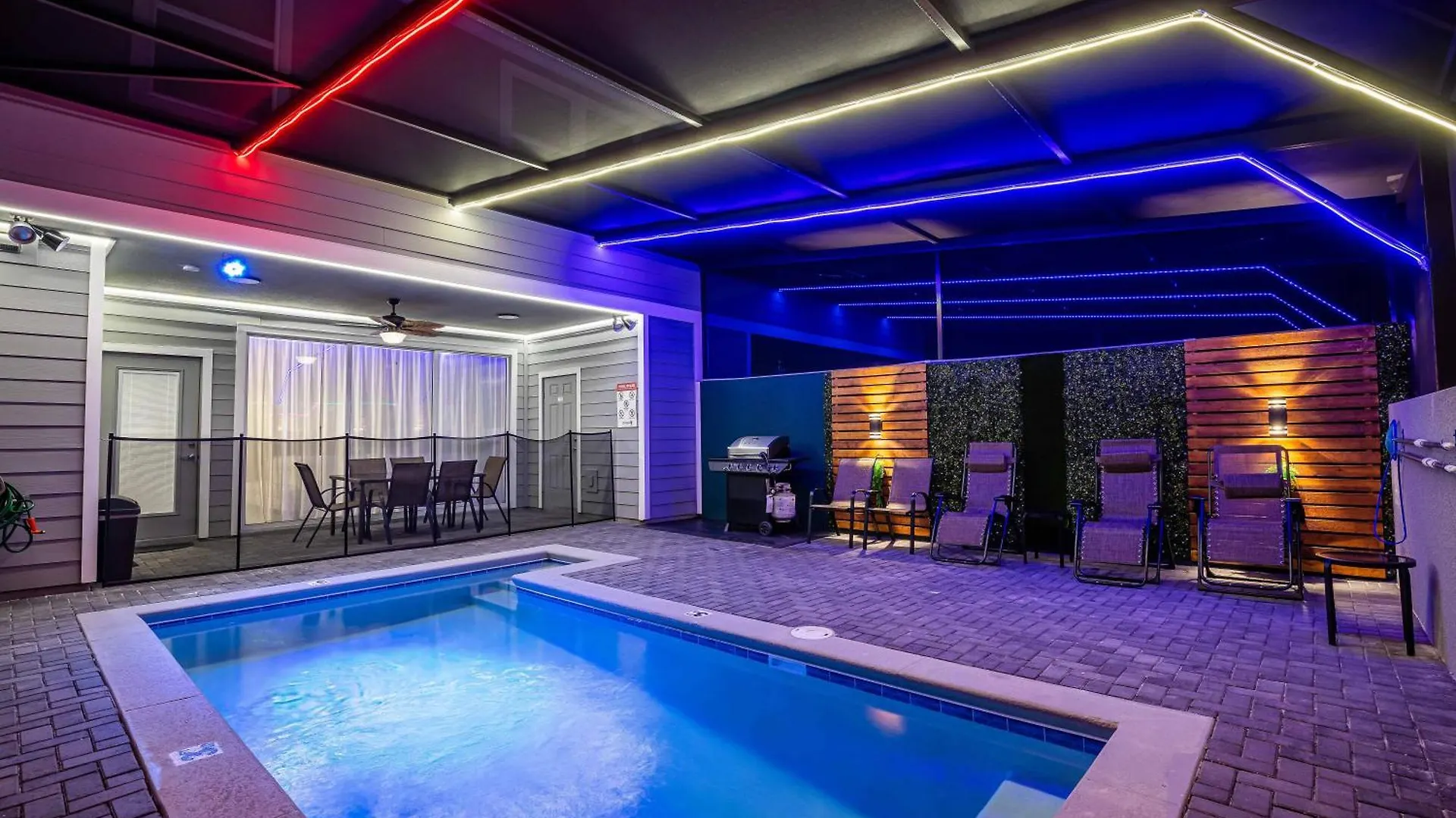 Thematic House With Pool And Game Room At Resort Davenport